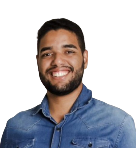 Foto de perfil de Wendell Araújo, sorrindo e vestindo uma camisa jeans.